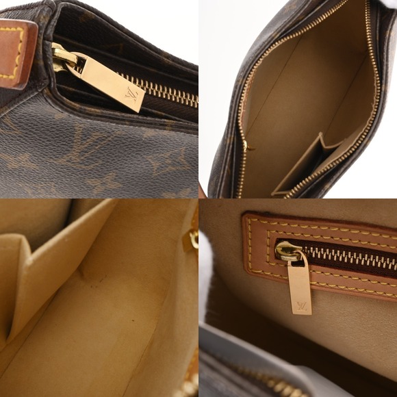 Louis Vuitton Monogram Looping Brown Canvas Shoulder Bag